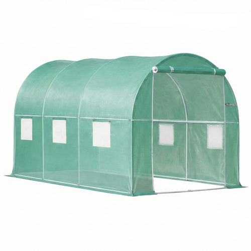 Serre Tunnel Grand Espace – Structure Renforcée (6m2)