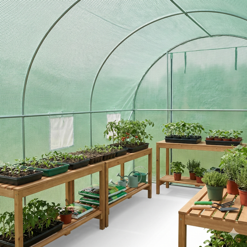 Serre Tunnel Grand Espace – Structure Renforcée (6m2)