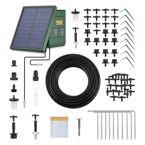 Kit arrosage goutte-à-goutte solaire - 25m